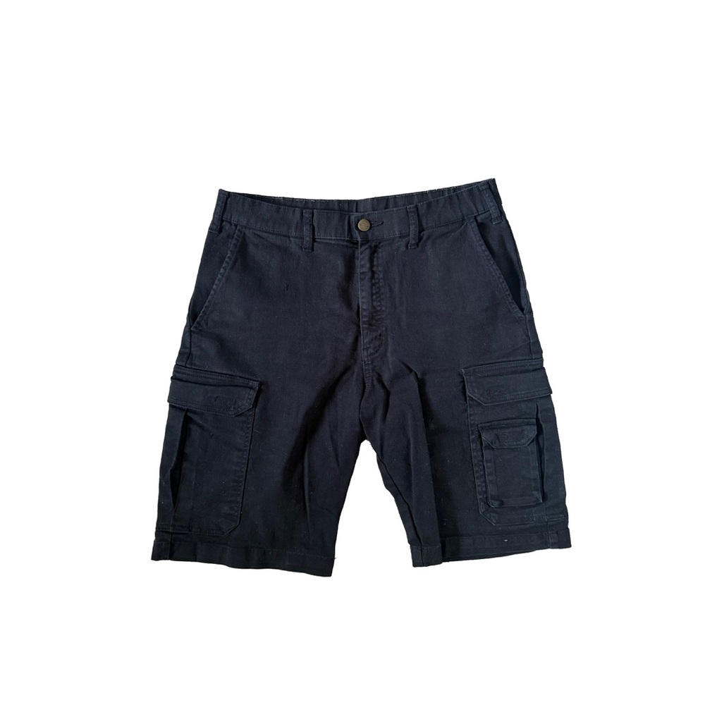 Vintage Black Cargo Shorts